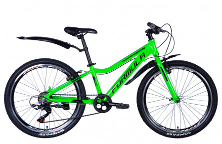 Велосипед AL 24" Formula ACID Vbr рама- " с крылом Pl 2024 (зеленый) 
