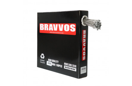 Трос для перемикача нерж. BRAVVOS 2050х1, 1мм 100 шт.