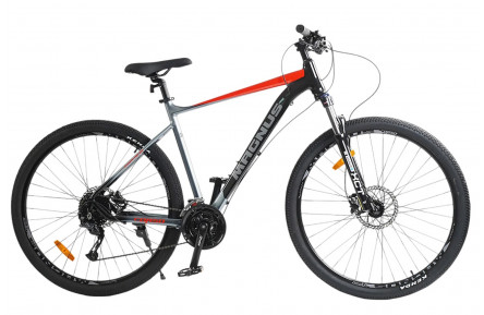 Велосипед Corso MAGNUS 29" 21" чорно-червоний