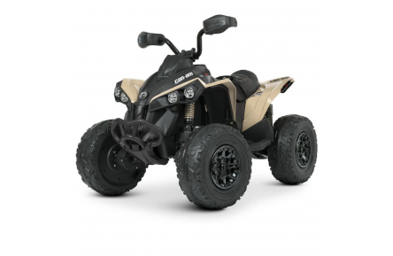 Дитячий електромобіль Квадроцикл Bambi M 5001EBLR-13 Бежевий