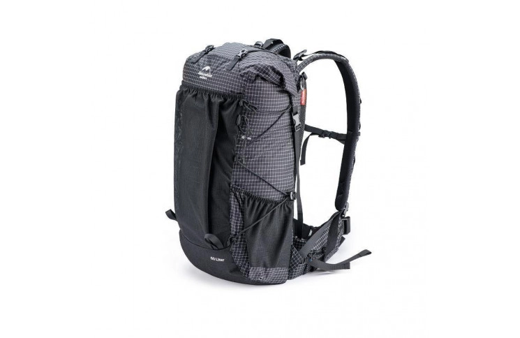 Рюкзак туристичний Naturehike Rock NH19BP095, 60+5 л, графіт в клітинку