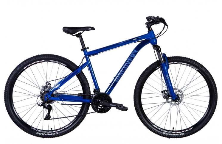 Велосипед 29" Discovery TREK AM DD 2024 (синий)