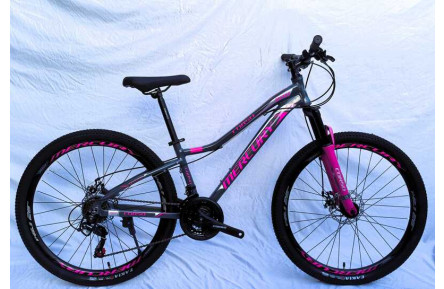 Велосипед Спортивний Corso «MERCURY» 26" дюймів MR-26319 (1) рама алюмінієва 13``, обладнання Shimano 21 швидкість, зібран на 75