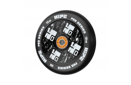 Колесо для трюкового самоката Hipe H4, 110мм, black/black