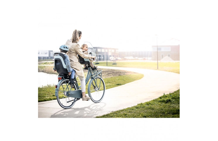 Детское велокресло Bobike Maxi GO Carrier / Macaron grey