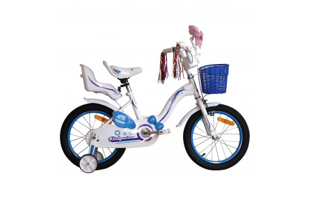 Велосипед Atlantic 2022 16" Milky A9C1-16FS-WB (4158) white/blue