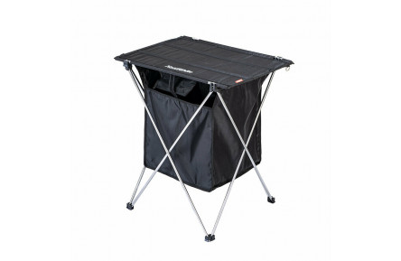 Стіл розкладний  з коробкою для зберігання Naturehike NH19JJ084, 1680D Oxford / алюміній, чорний