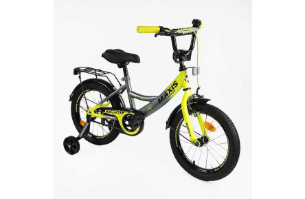 Велосипед 20" 2-х колесный "CORSO" MAXIS CL-20158, дополнительные колеса