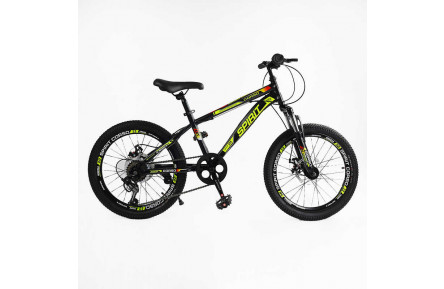 Велосипед Corso SPIRIT 20" ST-20946 сталь 12"