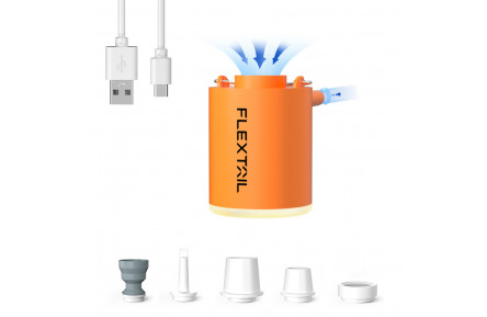 Насос-ліхтар кемпінговий Flextail Tiny Pump Х, помаранчевий