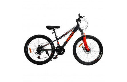 Велосипед Corso 24" 11" черно-красный