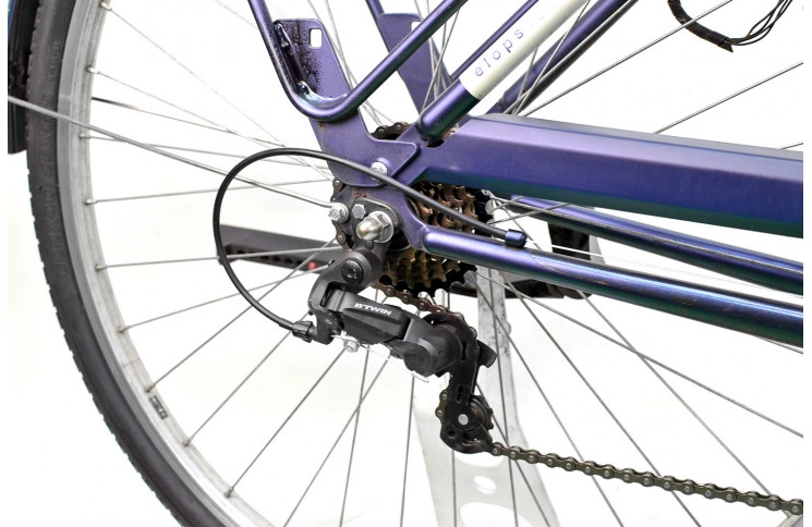 Городской велосипед B'Twin Elops 520 28" S синий Б/У
