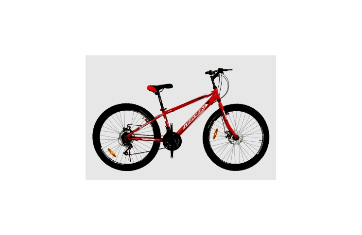Велосипед 26" CrossBike Spark D-St, 13", червоний