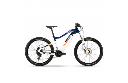 Электровелосипед Haibike SDURO HardSeven 5.0 i500Wh 27,5", рама M, бело-сине-оранжевый, 2019