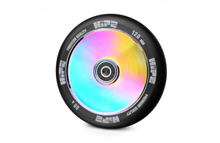 Колесо для трюкового самоката Hipe LMT20 hollow 120мм, neo chrome
