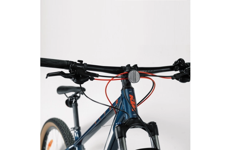 Велосипед KTM Ultra Flite 29" L/48 синій сріблясто-жовтогарячий 2022