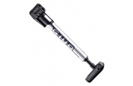 Насос компактний Giyo GP-48DH, алюмінієвий, голівка з двома отворами під FV/AV, 30 см, 120 psi