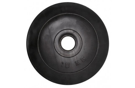 Диск гантельний композитний в пластиковій оболонці Rock Pro NE-PL-D-10 10 кг