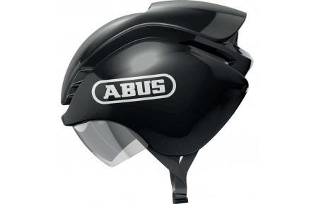 Велошолом спортивный ABUS GAMECHANGER Tri Shiny Black L (58-61 см)