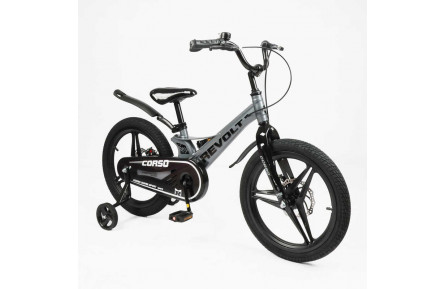 Велосипед 18" дюймів 2-х колісний Corso «Revolt» RV-18720 (1) МАГНІЄВА РАМА, ЛИТІ ДИСКИ, ДИСКОВІ ГАЛЬМА, зібран на 75