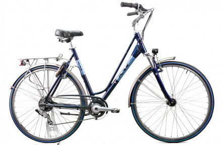 Гибридный велосипед Multicycle Glide 28" L синий Б/В