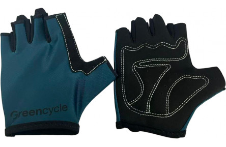 Рукавички Green Cycle Grid без пальців XS-S темно-бірюзові