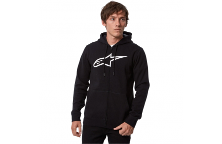Реглан Alpinestars AGELESS ZIP HOODIE V3 BLACK/WHITE, XL