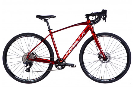 Велосипед Formula SHORTCUT DD CS AL 28" 19" красный 2025