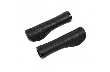 Гріпси 135мм Гума З алюмінієвими замками BEcool BC-SZ048A чорний AM (брендоване пакування)