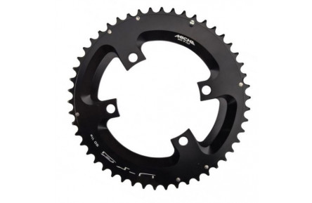 Передня зірка Miche 105 11шв 51T Alu чорний Shimano UTG 5800