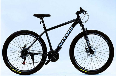 Велоcипед Спортивний Corso «NITRO» 29" дюймів NT-29018 (1) рама сталева 19", обладнання SunRun швидкість 21, зібран на 75