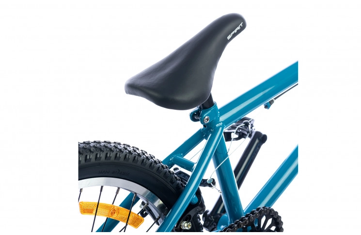 Велосипед Spirit Thunder 20", рама Uni, блакитний/глянець, 2021