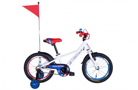 Велосипед Formula RACE BH ST 16" 8,5" белый с красным и синим 2025
