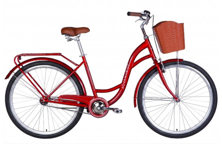 Велосипед ST 28" Dorozhnik AQUAMARINE BH рама-19" бордовий 2026