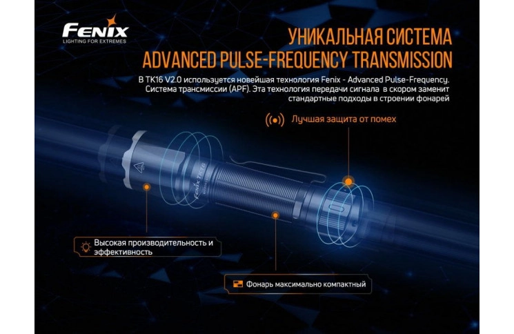 Ліхтар ручний Fenix TK16 V2.0, зелений