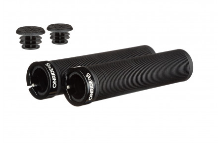 Гріпси ONRIDE Buffer, один замок, 130 мм, чорний