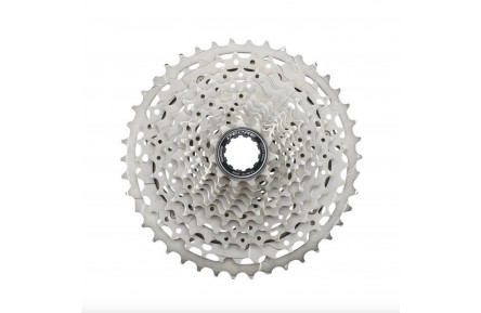 Касета 11 SHIMANO DEORE CS-M5100-11 12-28Т срiблястий