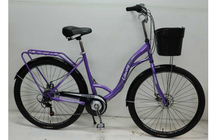 Велосипед міський Corso Liberty 28" LR-28112 + КОШИK, сталь 20"