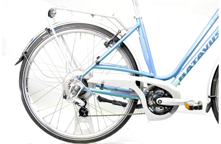 Городской велосипед Batavus Socorro Easy 28" S синий Б/У