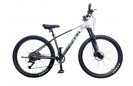 Велосипед Griffin Turbo Pro 27.5" S/M 16" сіро-сріблястий 2026