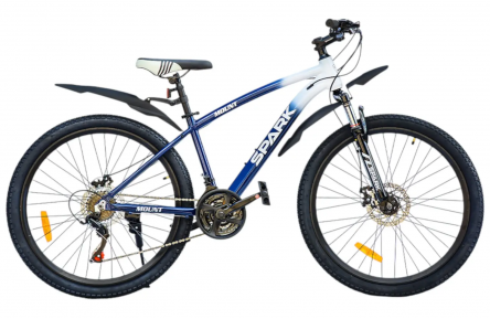 Велосипед SPARK MOUNT 26" ал15 ам лок-аут диск синій з білим