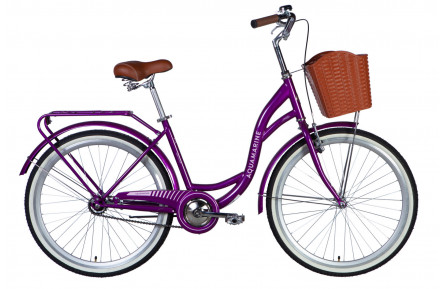 Велосипед Dorozhnik AQUAMARINE BH ST 26" 17" сиреневый 2025