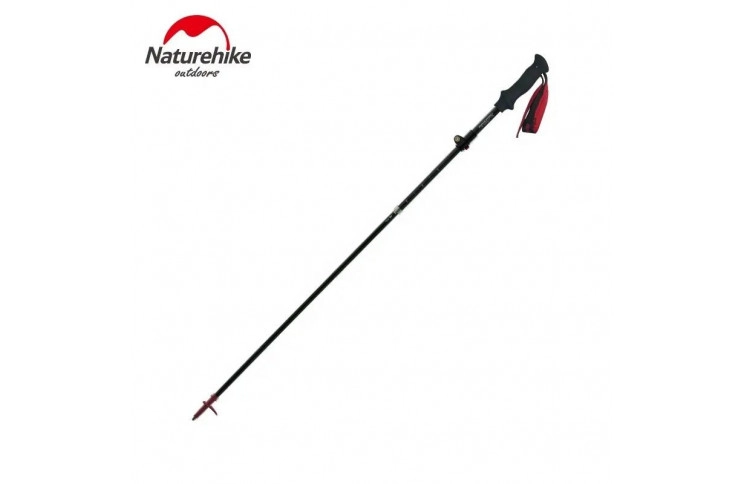 Трекінгова палиця Naturehike ST07 NH18D010-Z, 99-115 см, бордова