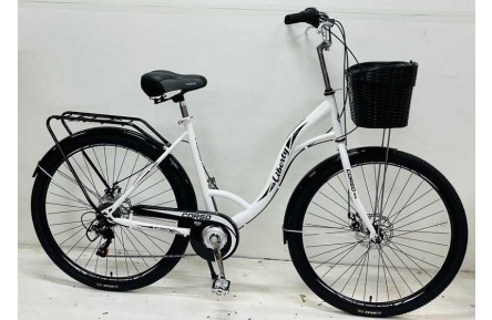 Велосипед міський Corso Liberty 28" LR-28014 + КОШИK, сталь 20"