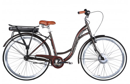 Велосипед з електроприводом 28" ST Dorozhnik eAQUAMARINE BH рама-19" 36B 12.5А*г 500Вт сірий YS 7810 2026