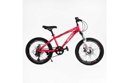 Велосипед Corso SPIRIT 20" ST-20701 сталь 12"