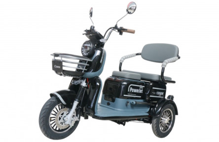 Електричний трицикл Corso Power Jet JT (1200Вт графеновий 72В 28Аг) 10"