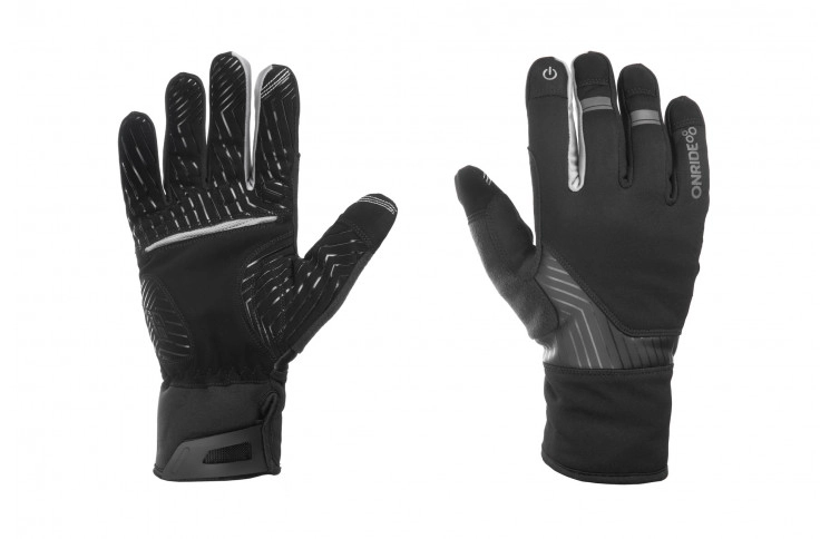 Зимние перчатки ONRIDE Frantic черные M