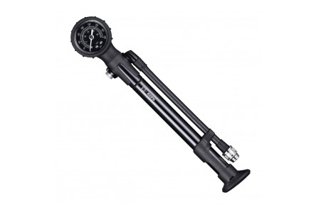 Насос высокого давления Giyo GS-24X2 алюминиевый, система турбо накачки, с манометром макс. давление 400