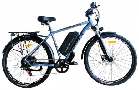 Электровелосипед Corso Brave 29" BR-85320 (750Вт 48В 20Ач), 29" 21" серый Shimano 7 скоростей